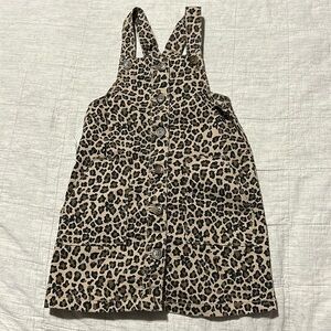 wonder nation Girls Cheetah print dress. Size 4T